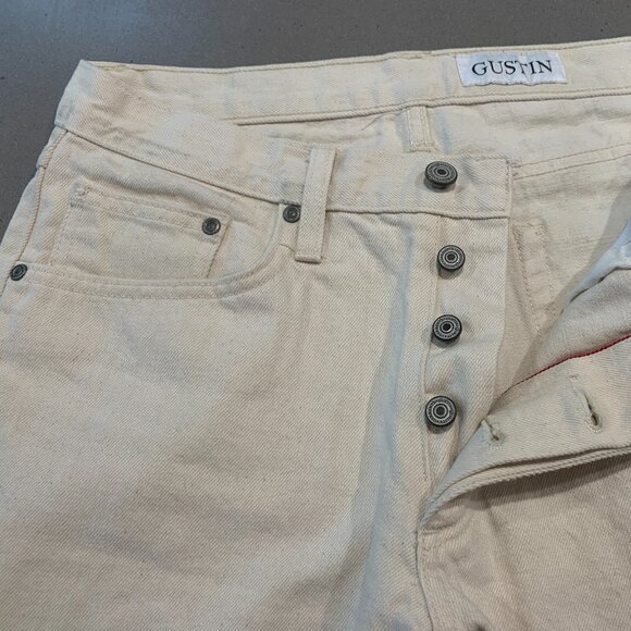 Gustin Japan Natural Summer Slim Fit Jean size 32 X 30.5 - Picture 5 of 9